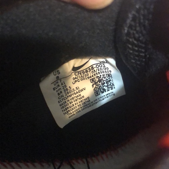 Nike Air Force 1 React CN9838 Iridescent Glow Men’s Size 8 - Picture 13 of 16